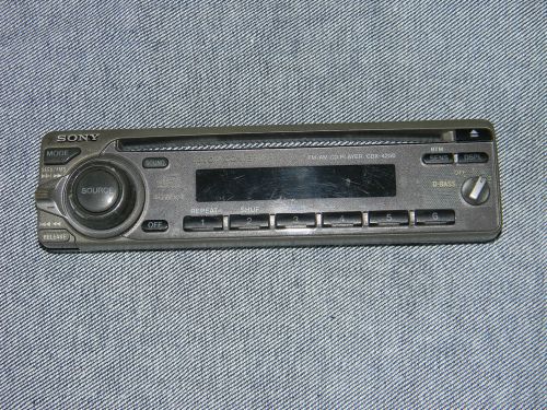 SONY RADIO CD  FACEPLATE ONLY MODEL CDX-4250  CDX4250 TESTED GOOD GUARANTEED, US $30.00, image 1