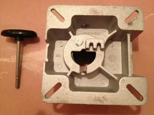 Swivl-eze by attwood lakesport 2 3/8" boat seat mount b