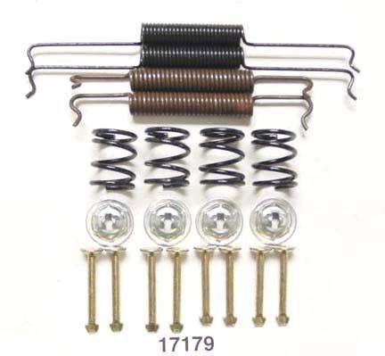 Drum brake hardware kit rear better brake 17179 fits 65-79 vw beetle
