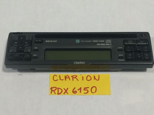 Clarion radio faceplate model rdx615d tested good guaranteed