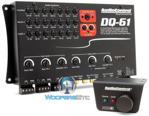 Audiocontrol dq-61 6-channel factory sound processor w/ equalizer signal delay