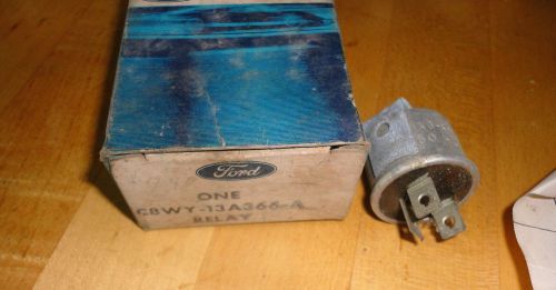 Cougar nos 1968 turn signal relay c8wy-13a366-a nos in box ford