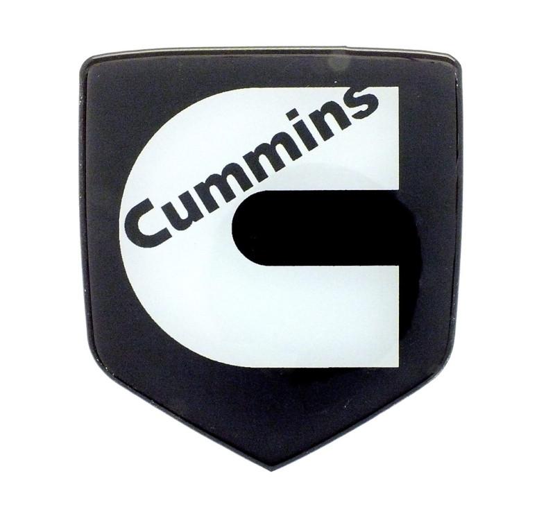 Cummins  emblem dodge grille 2006 - 2010  pearl white
