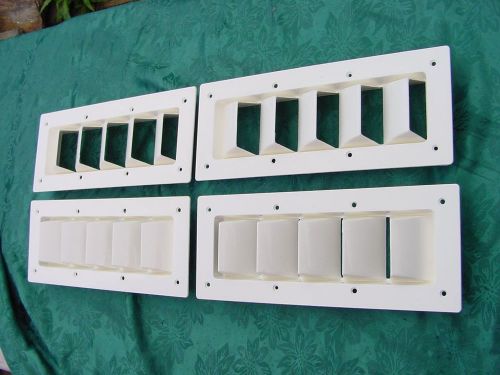 Boat vent louver 14&#034; bilge exhaust sea ray  silverton ! 4 pak special genuine !