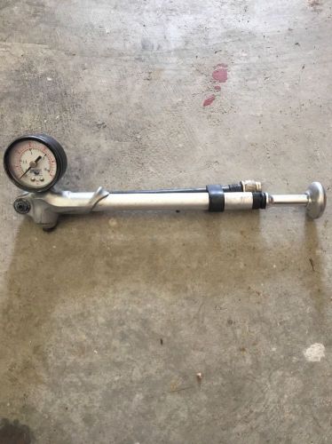 Fox racing shox shocks air pump w/ gauge 150 psi float ii air shocx float3 shock