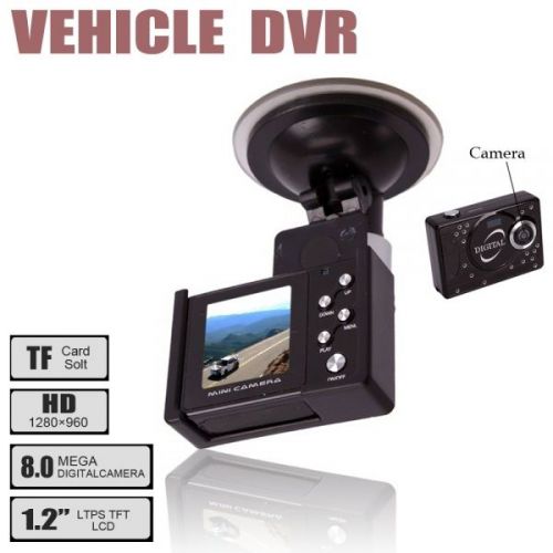 1.2" hd mini camera car dvr video recorder(s1000)  sku: q01865