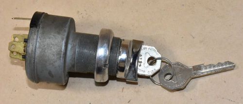 Vintage general motors ignition lock cylinder &amp; keys chevy olds pontiac buick