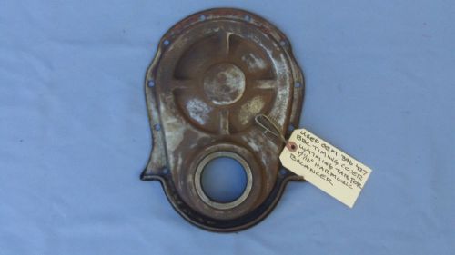 396 427 oem timing cover w/timing tab for 7 1/16" harmonic balancer