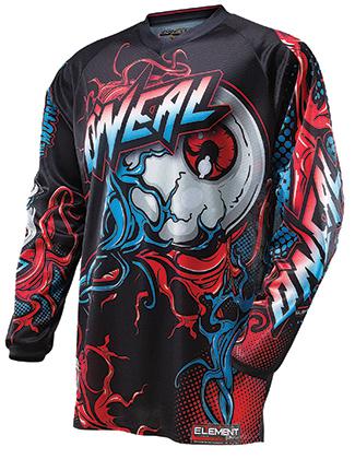 New 2014 oneal element mutant jersey motocross atv bmx shirt