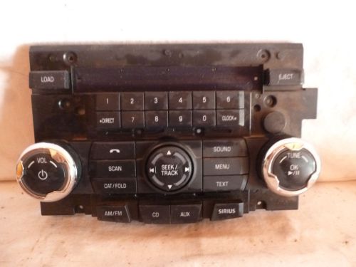 2010 2011 ford fusion milan factory radio face plate 9e5t-18a802-ac