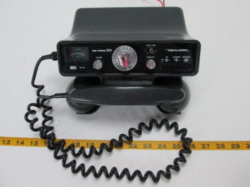Vintage realistic cb-fone 23 cb radio telephone two way marine boat sku c s