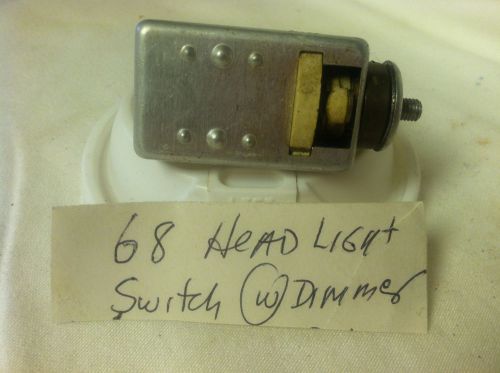 1968 vw beetle light switch with dimmer