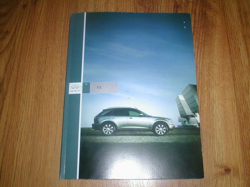 Infiniti fx 2004 catalog