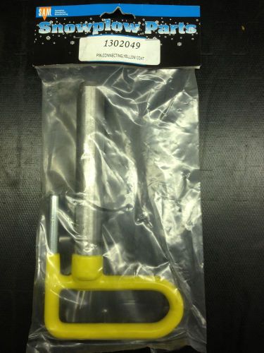 Meyers connecting pin assembly yellow handle to attach plow to truck