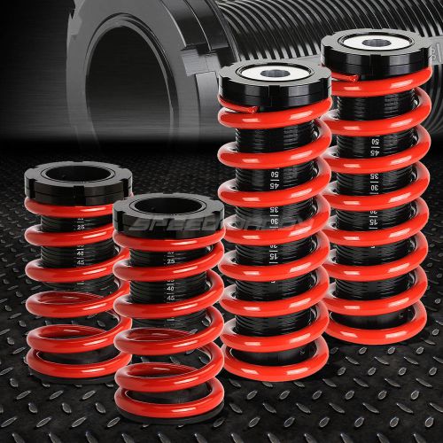 1-3" adjustable coilover suspension lowering spring for 00-05 mit eclipse 3g red