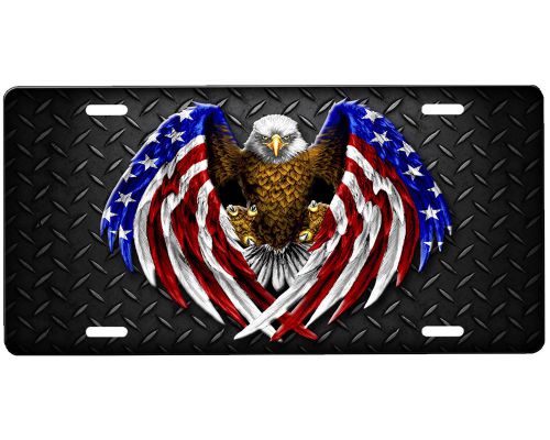 Eagle license plate
