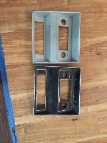 1971 72 73 ford mustang radio bezel trim dash face plate original (2-total))