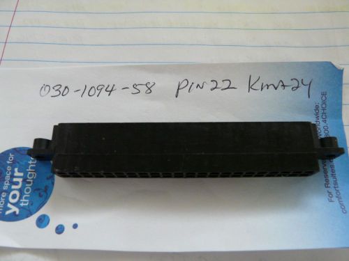 Bendix king kma24 audio panel rear connector block nos no pins