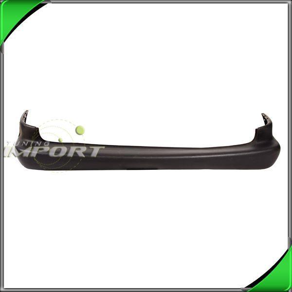 96-00 dodge caravan swb textured cool gray plastic voyager rear bumper cover new