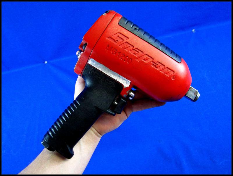 Snap on mg1200 3/4" heavy duty air impact wrench 1200ft lb -no reserve!!!