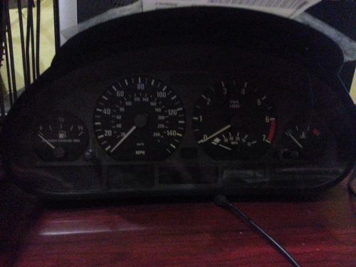 Bmw bmw 323i speedometer (cluster), sdn (e46), at, mph (us) 99