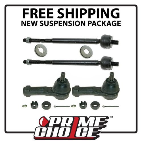 Sell 4 Piece Steering Set of Inner and Outer Tie Rod Ends for a Honda