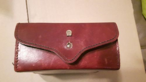 Vintage first aid kit etienne aigner accident set porsche mercedes bmw vw bug