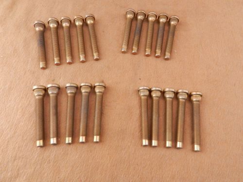 Arp 100-7702 wheel studs press in 7/16-20" 0.58" knurl dia 3.2" uhl set of 20 gm