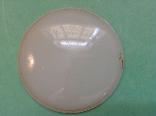 Vintage milk glass jefferson 2906 cowl 3 1/2" lens old light car truck antique
