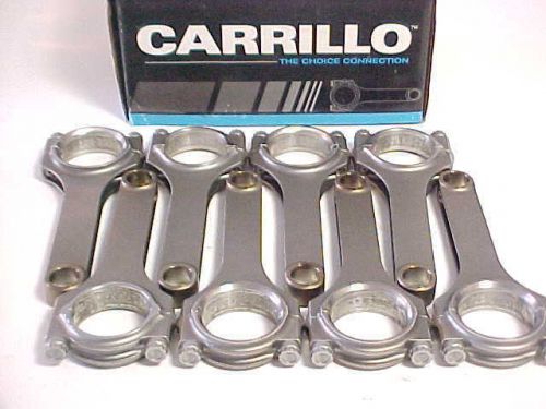 Set of 8 carrillo 6.200" h- beam rods .915" wide-.787" w.p. nascar