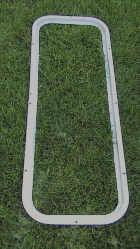 Ski storage floor storage  aluminum frame 15" x 41.75 hole 14.5x 41.25 hatch