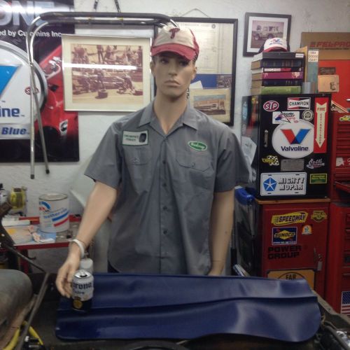 Vintage mechanic shirt / hot rod / rat rod / concert 60's-70's trimpey tires