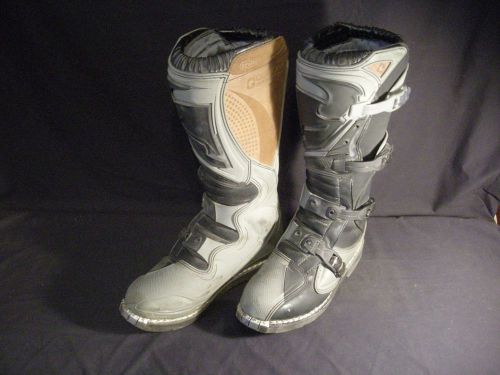 Thor mx quadrant motocross boots.  size 10