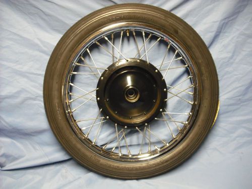 Bsa triumph 8 inch tls wheel daytona, bonneville speed twin new spoke rim tire