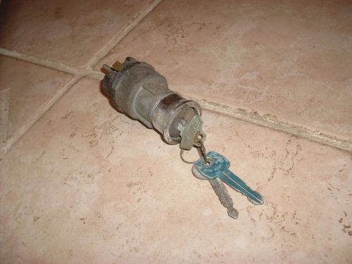 Ignition switch &amp; key ford thunderbird fairlane torino mustang original 67 68 69