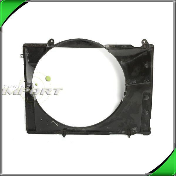96-99 nissan pathfinder infiniti qx4 v6 upper radiator fan shroud unit assembly