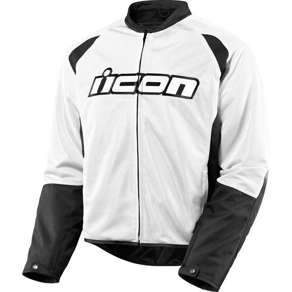 White xl icon hooligan 2 textile jacket