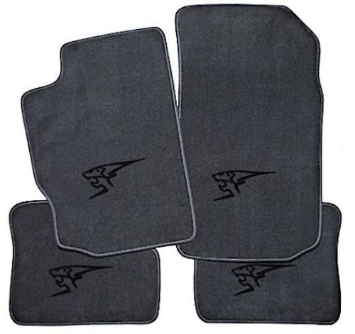 Grey-black velours ql mat set for peugeot 406 coupe lhd rhd