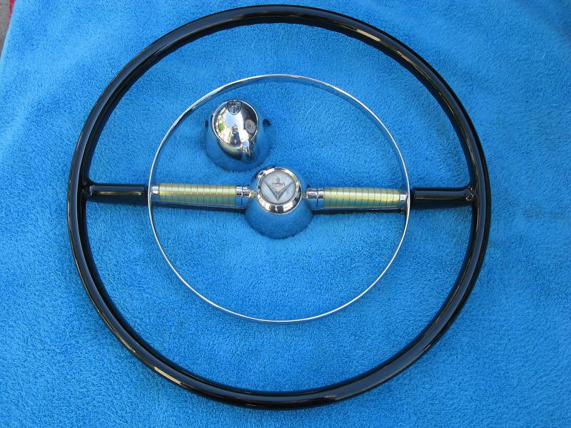 1952 1953 1954 1955 lincoln steering wheel muntz jet ford mercury century boat