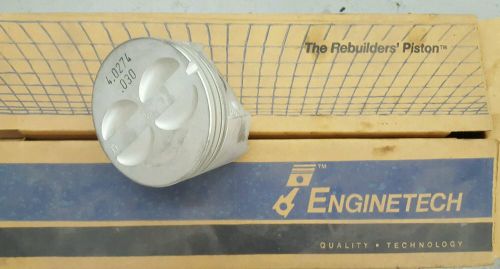 New pistons flat top pistons sbc enginetech  p 1534  .030 over