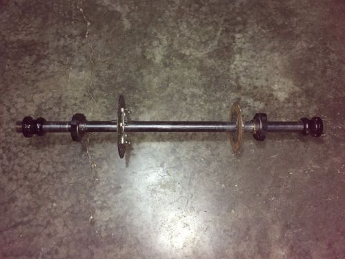 40mm kart axle assembly drift trike barstool wagon