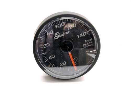 Sgear sg35015r crenate i sg35015r 52mm 0-140 psi fuel pressure gauge red led