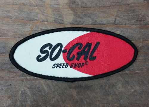 So cal speed shop small logo patch flathead 1932 ford rat hot rod jacket hat