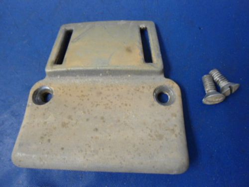315864 exhaust relief cover, 1973 johnson 50hp model: 50es73r