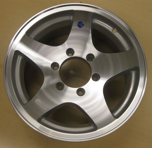 16x7 6-5.5 alum hi spec trailer wheel star 04 max 3200 lbs 0467655 free ship