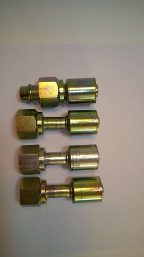 A/c hose fitting steel #12 female r-134a lot405561