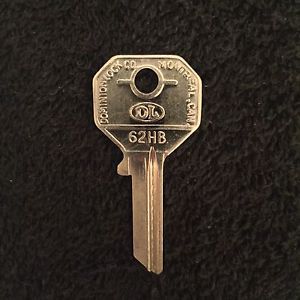 Rolls royce bentley silver cloud s1 s2 s3 master key blank 1955-65 dominion 62hb