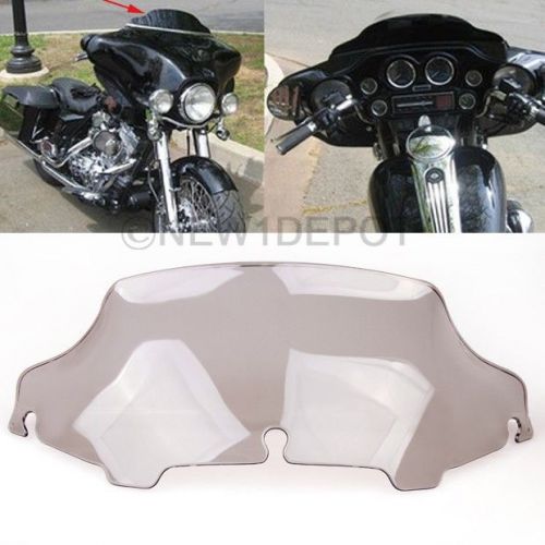 6.5''motor smoke windshield screen fit harley electra street glide flht 96-13 nd