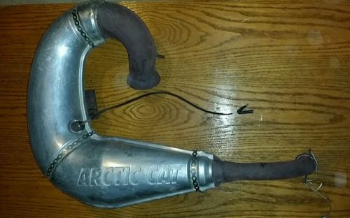 2003 arctic cat firecat f5 snopro exhaust pipe expansion chamber carb