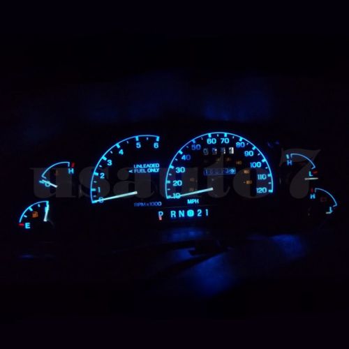 Sell Dash Instrument Cluster Gauge Aqua Blue LEDs LIGHTS KIT Fits 9501